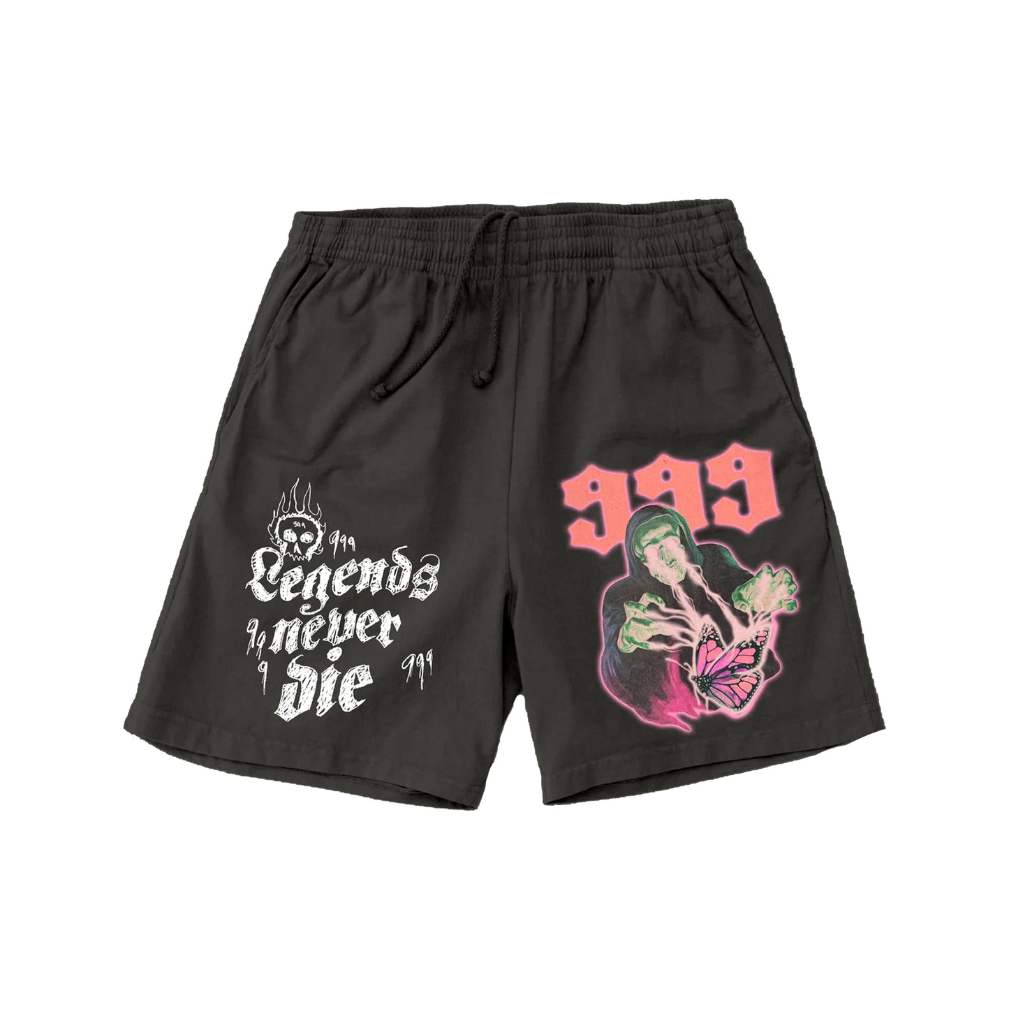 999 Club Never Give Up Shorts